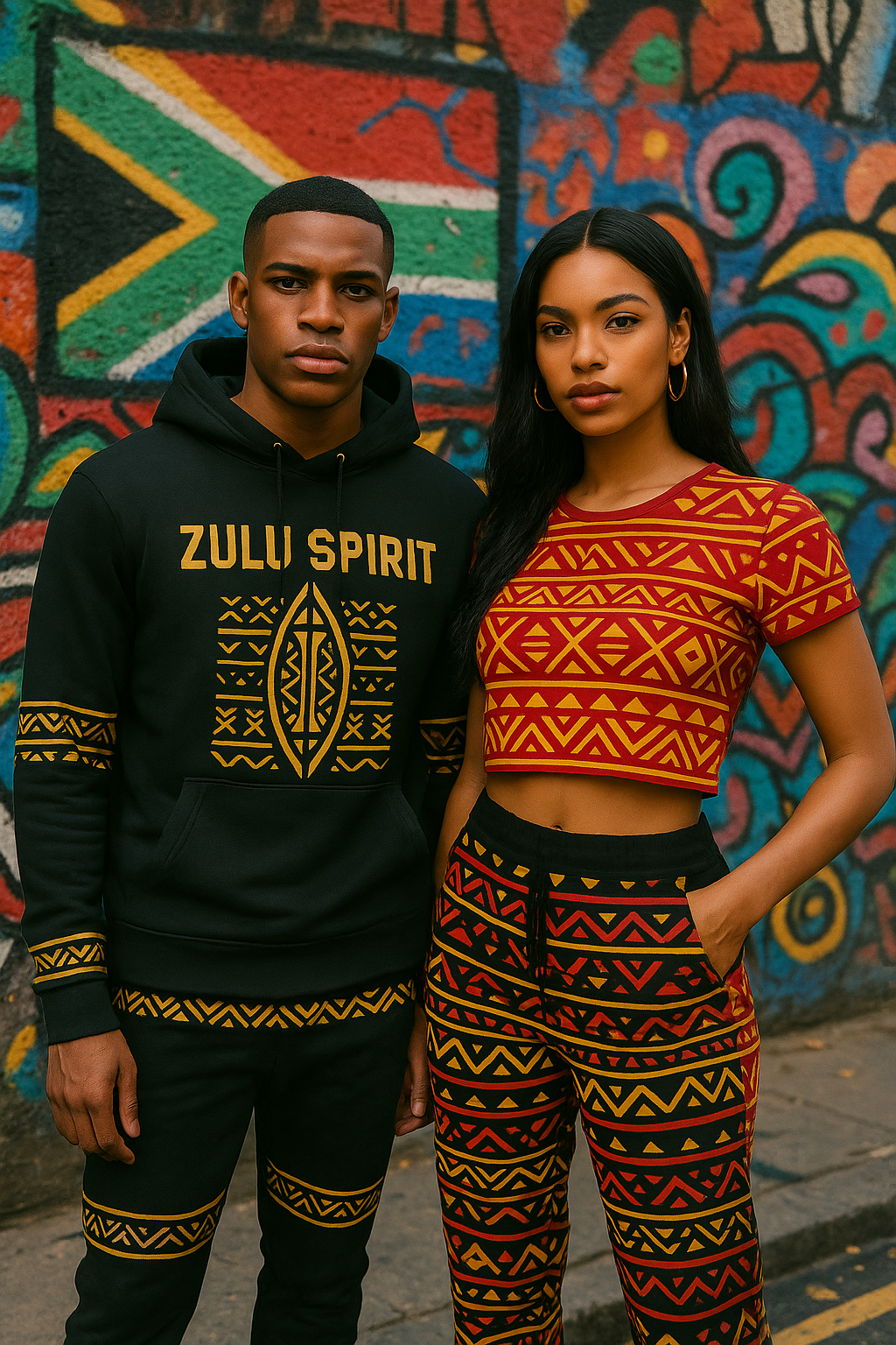 Zulu Spirit Camel Hoodie